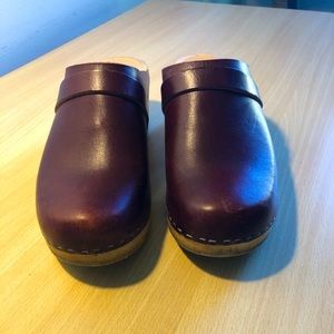 Sandgrens Dublin Cognac clogs